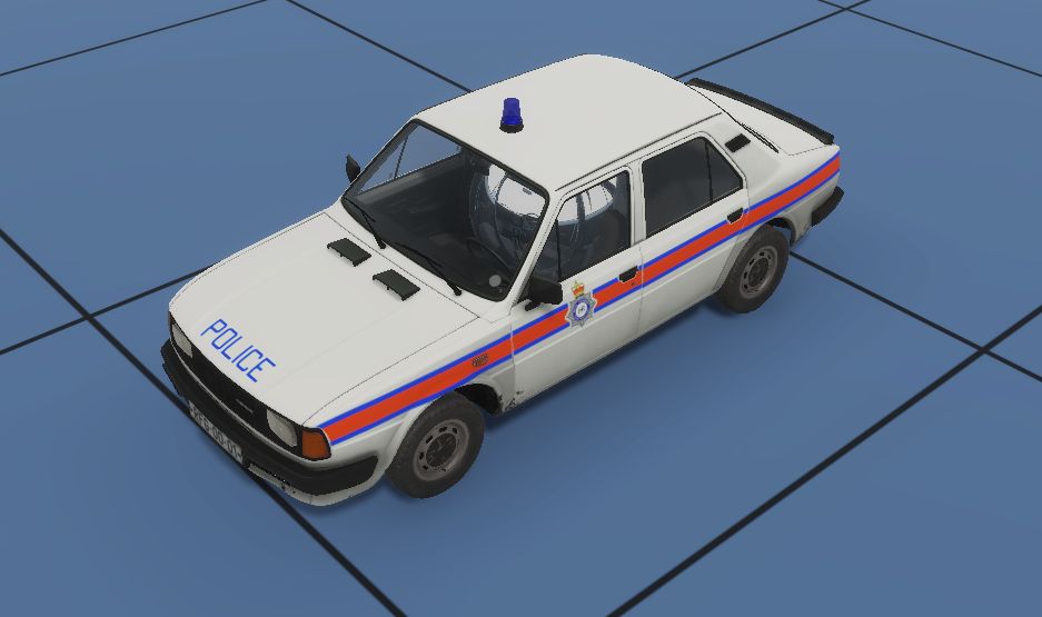 1st RM Police Car Light Fix preview