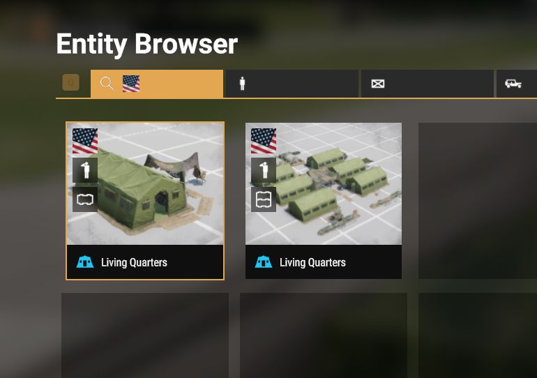 Disable Living Quarters preview