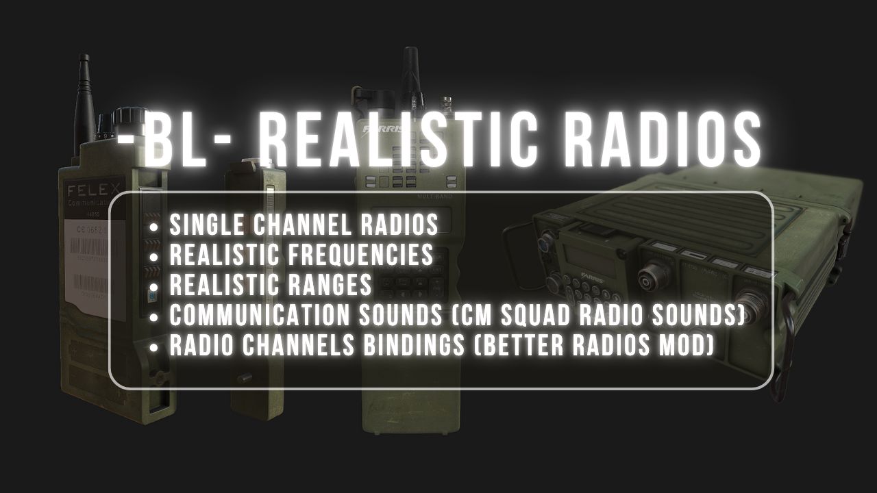 -BL- Realistic Radios preview