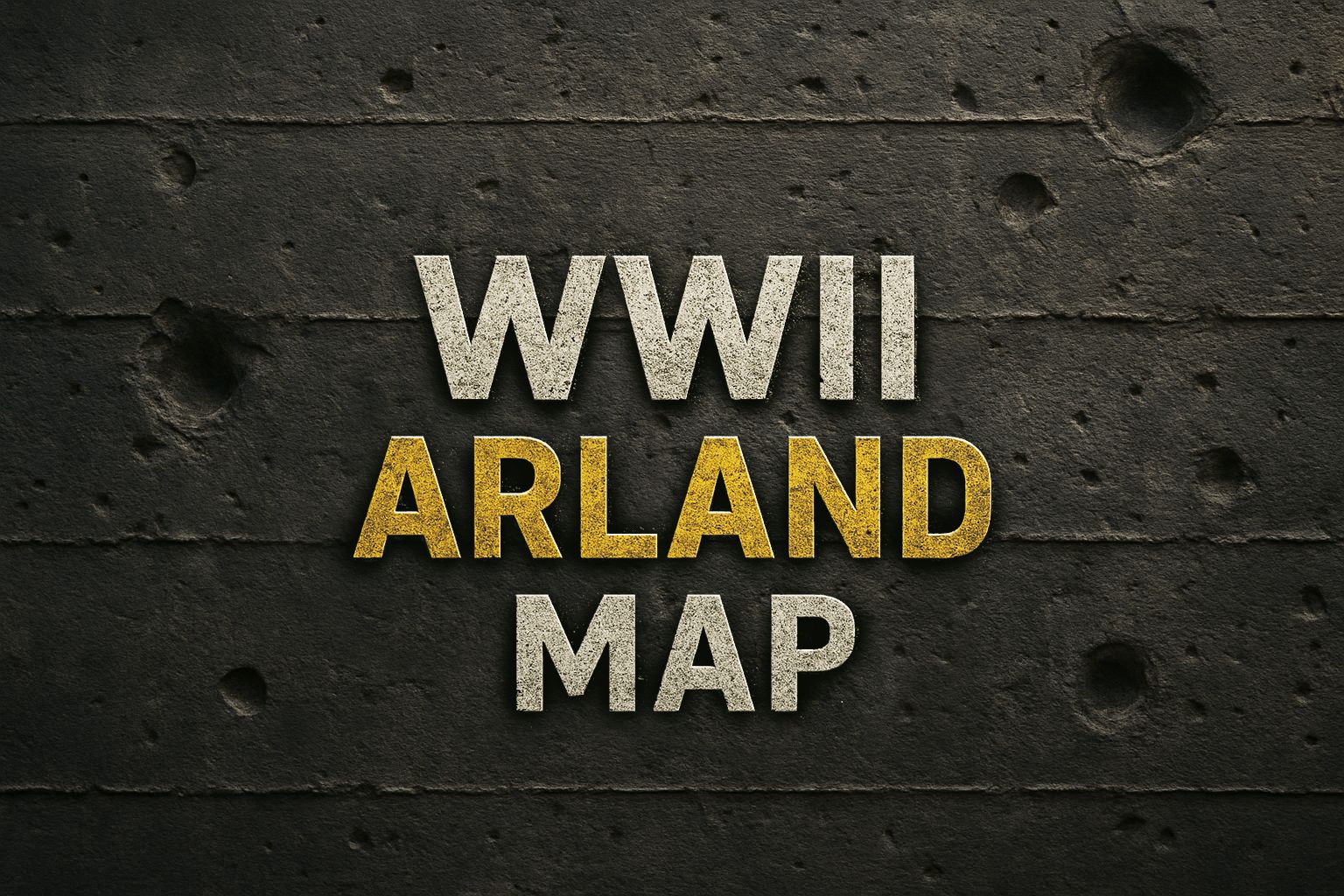 WWII Arland Map MANW Ed.