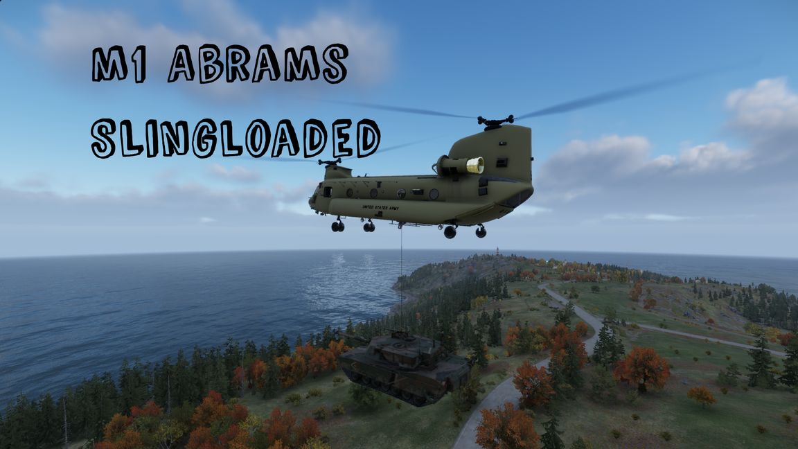 M1 Abrams Slingloaded