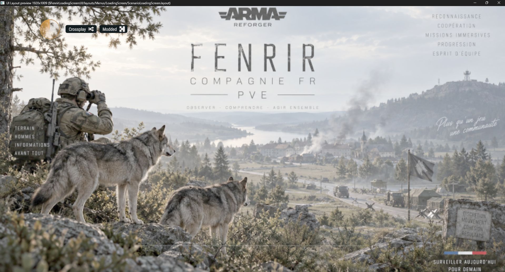 COE2_ChernarusFENRIR COMPAGNIE preview