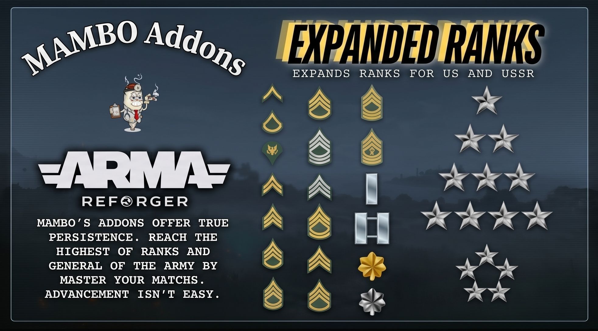 Expanded Ranks RHS Save preview