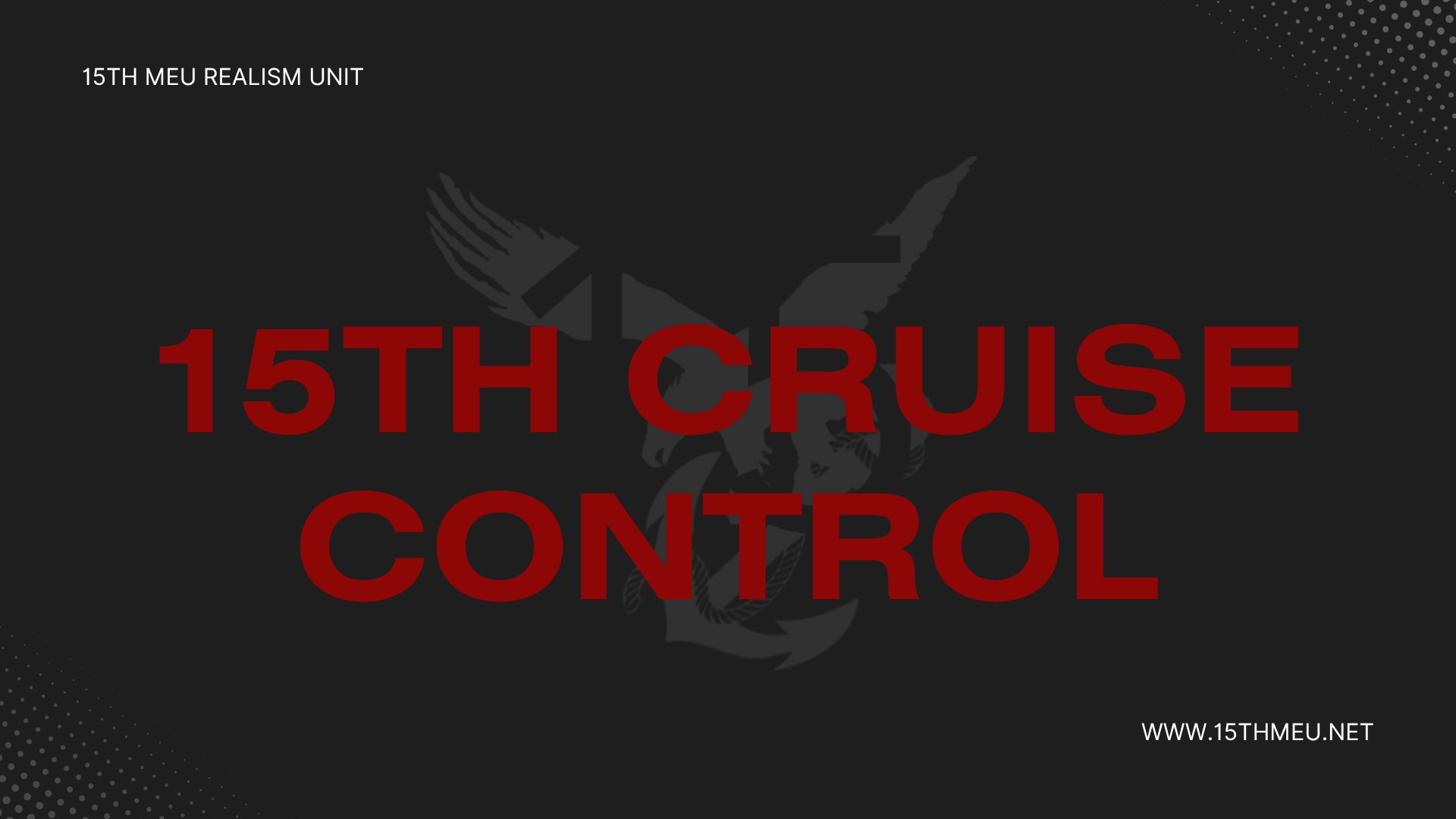 15th MEU CruiseControl preview