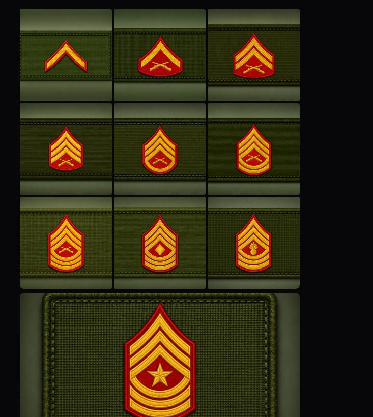 Rank patches preview