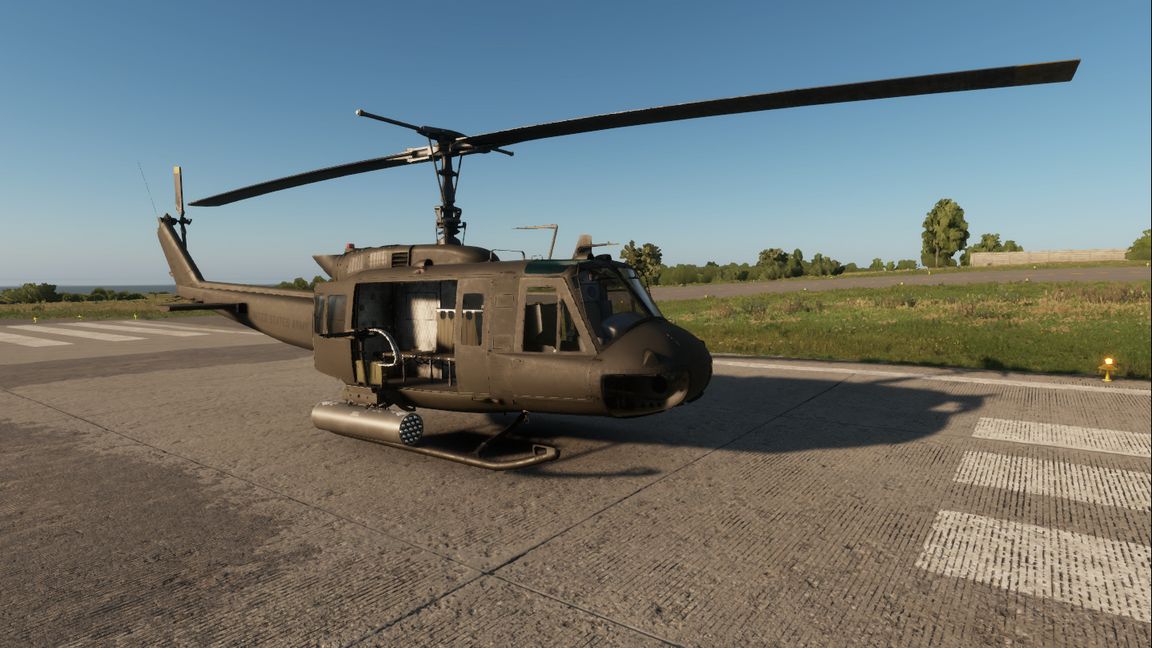 Huey gunship M261 Rocket-pod