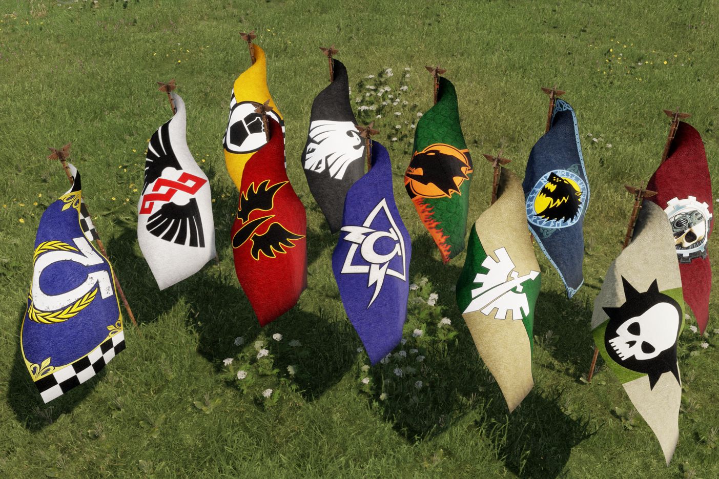 Warhammer Flags preview