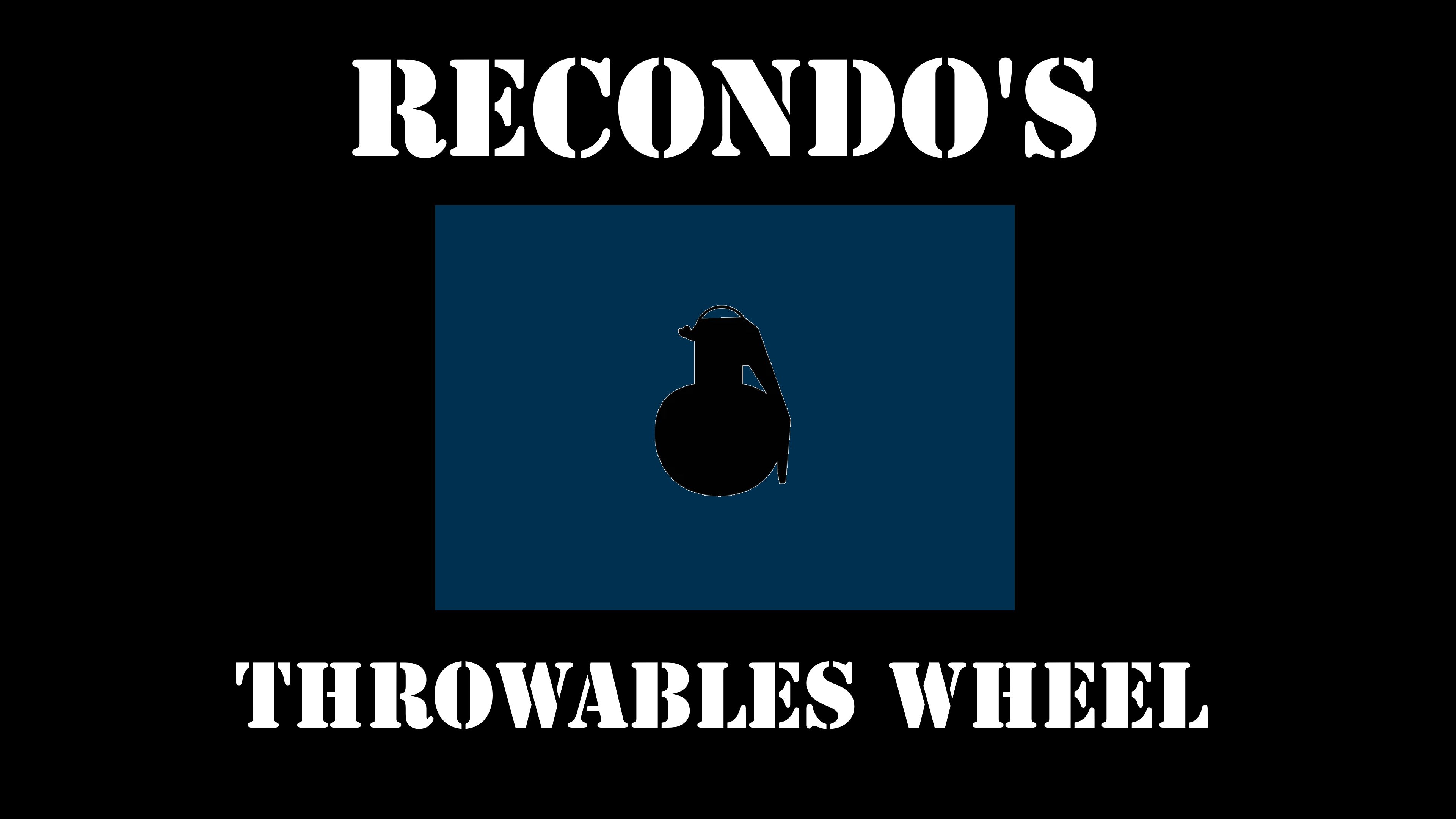 Recondos Throwables Wheel preview