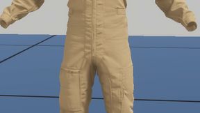 Tan Flight Suit