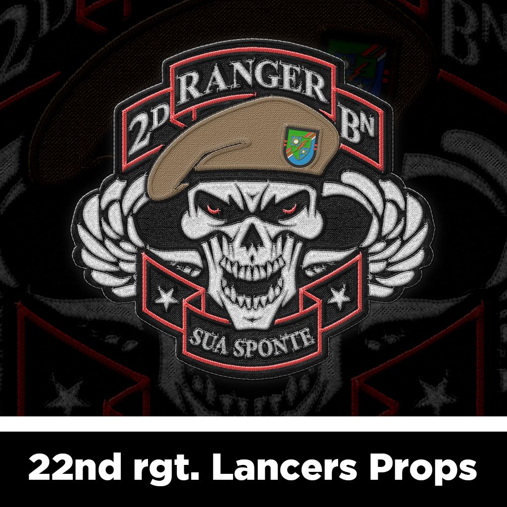 22nd Rgt. Lancers Props