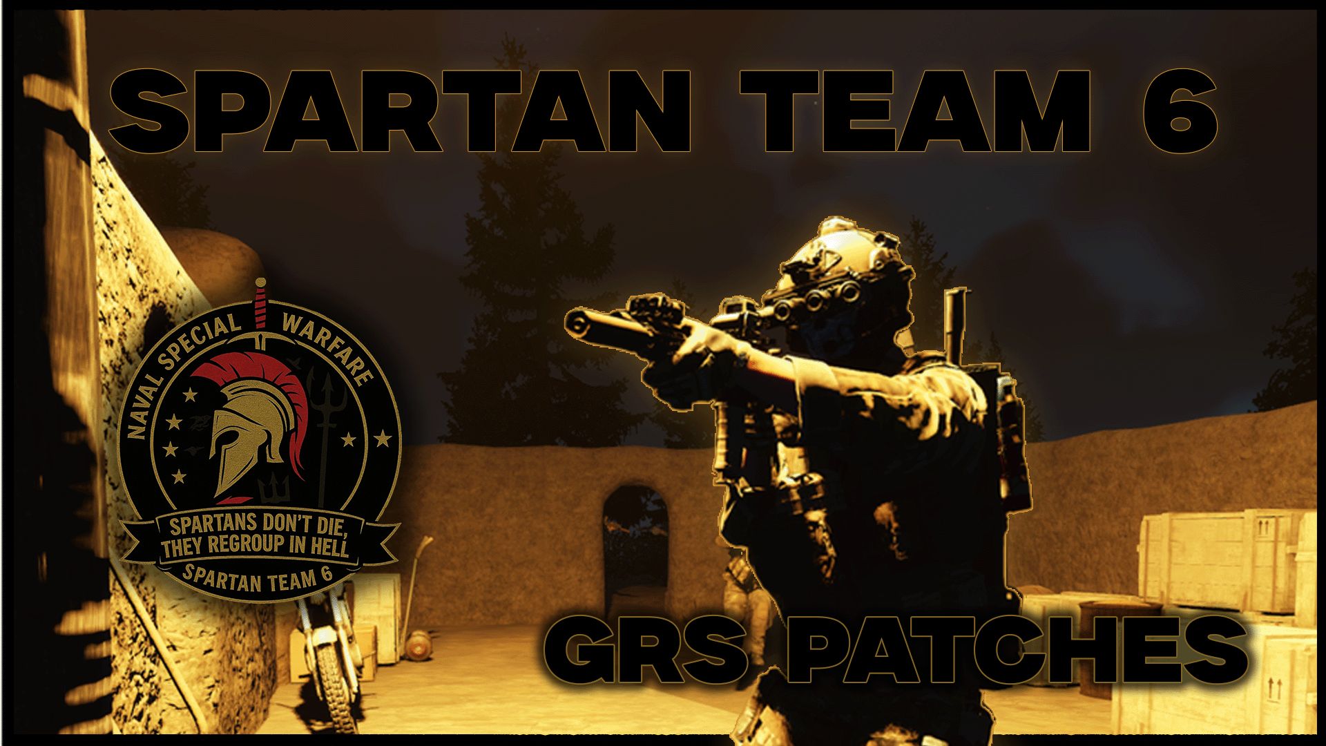 Spartan Team 6 GRS Patches 2.0