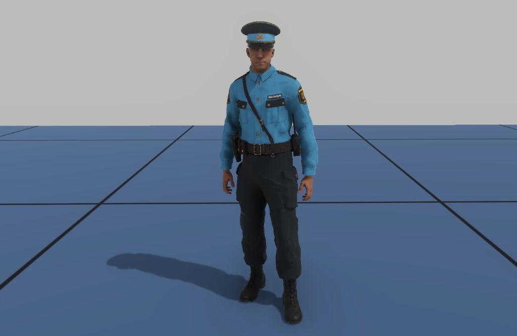 Russian Police Characters preview