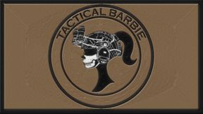 Tactical Barbies Patch set