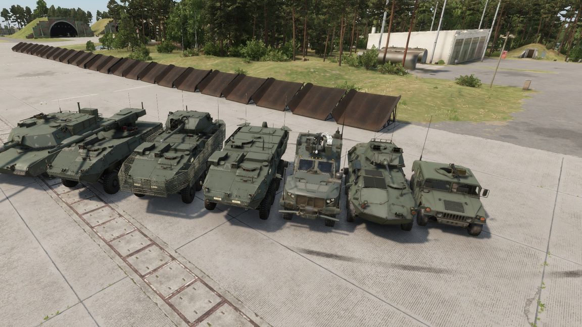 Vehicle PACK for US and USSR