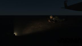 Flashlight stays on when dropp