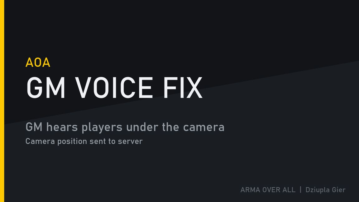 AOA GM Voice Fix