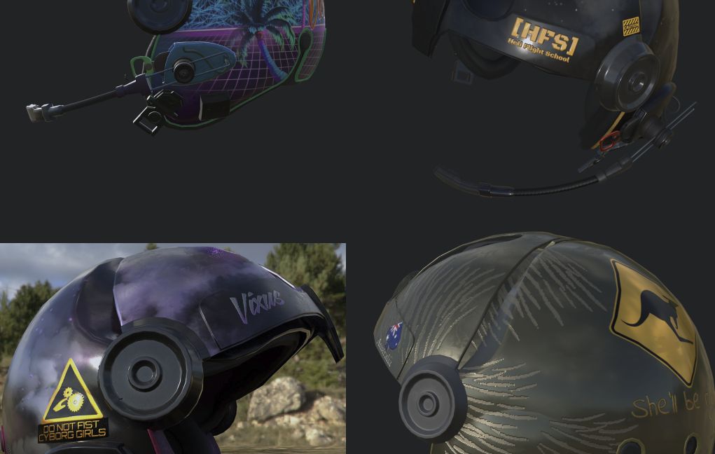 Vix-Pilot-Helmets-Expanded