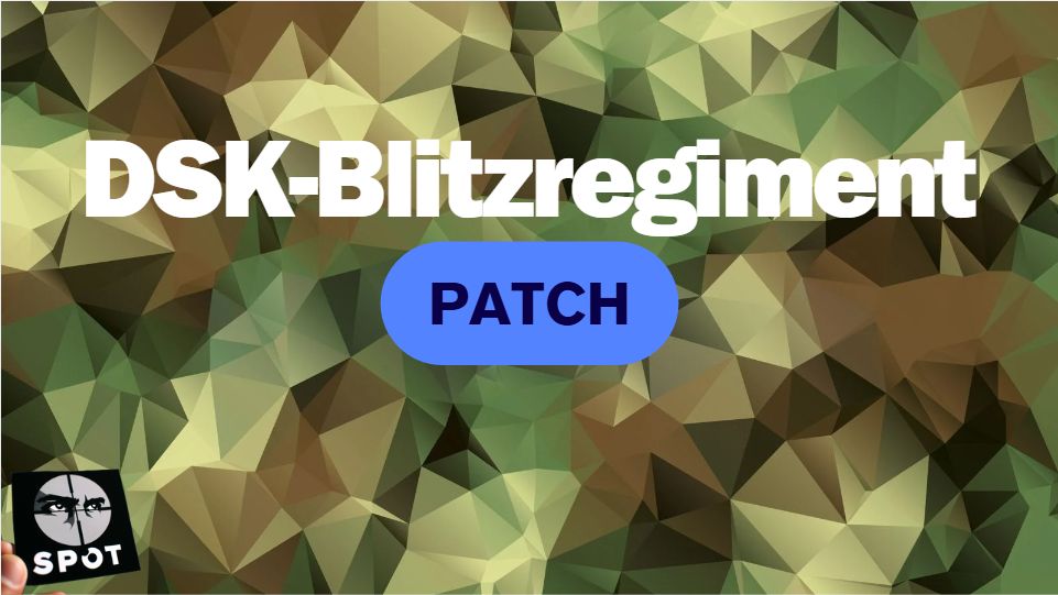 DSK-Blitzregiment Patch