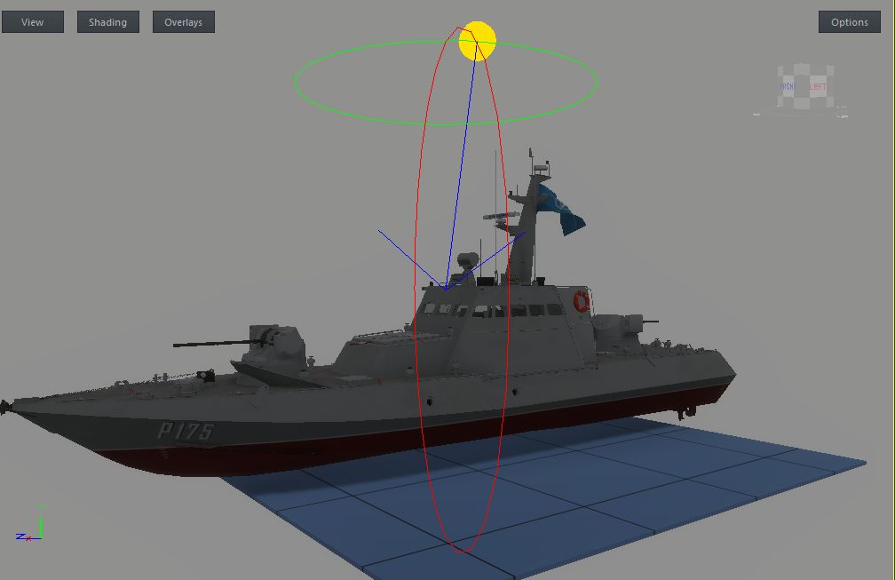 Military boat Gurza removal preview