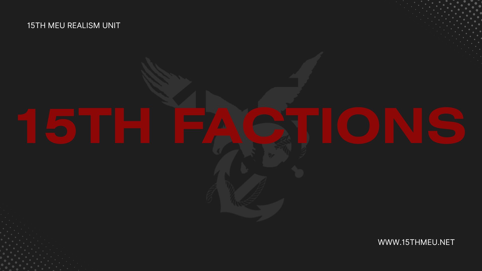 15th Factions preview