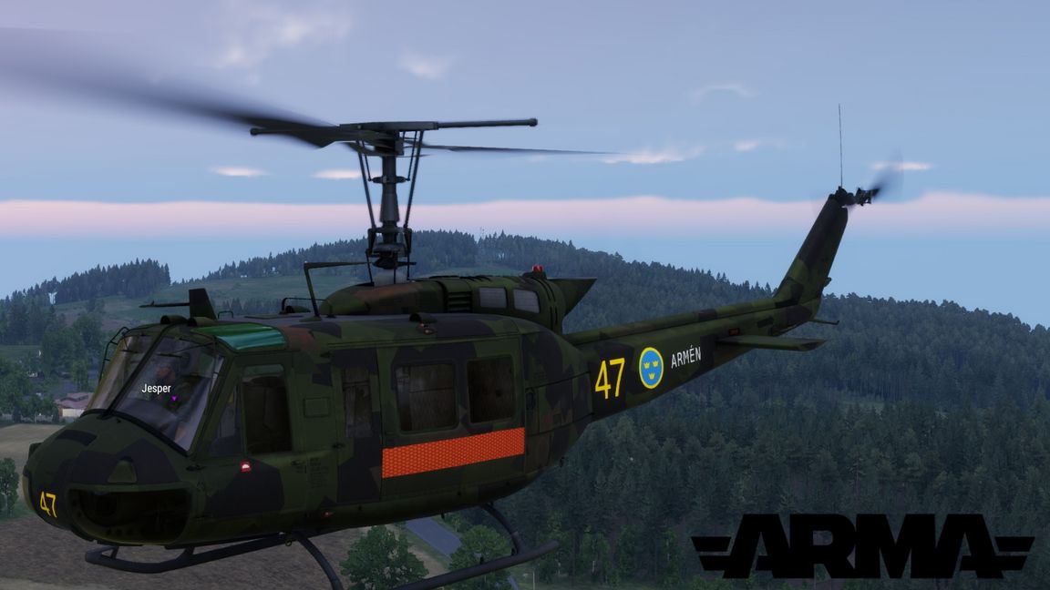 UH1H - Swedish HKP3 Reskin
