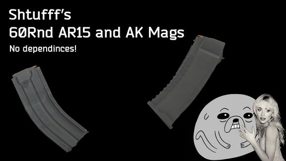 Shtufff 60rnd AR15 and AK Mag