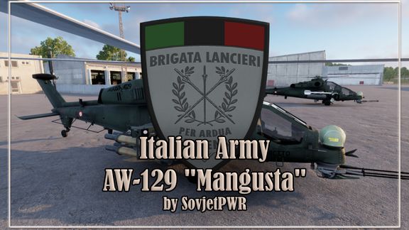 AW-129 Mangusta Italian Army