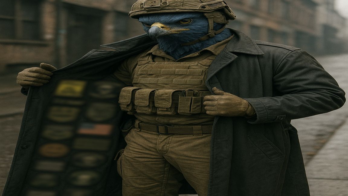 Blue Falcon Patch Pack