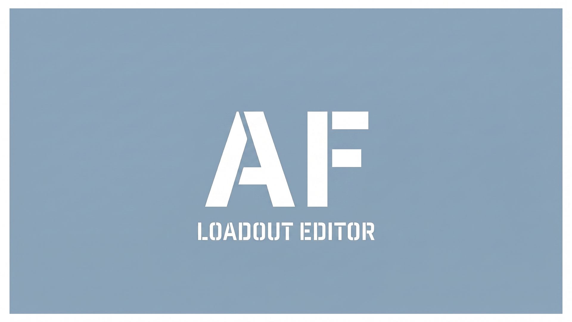 ARMAFRONT LOADOUT EDITOR preview