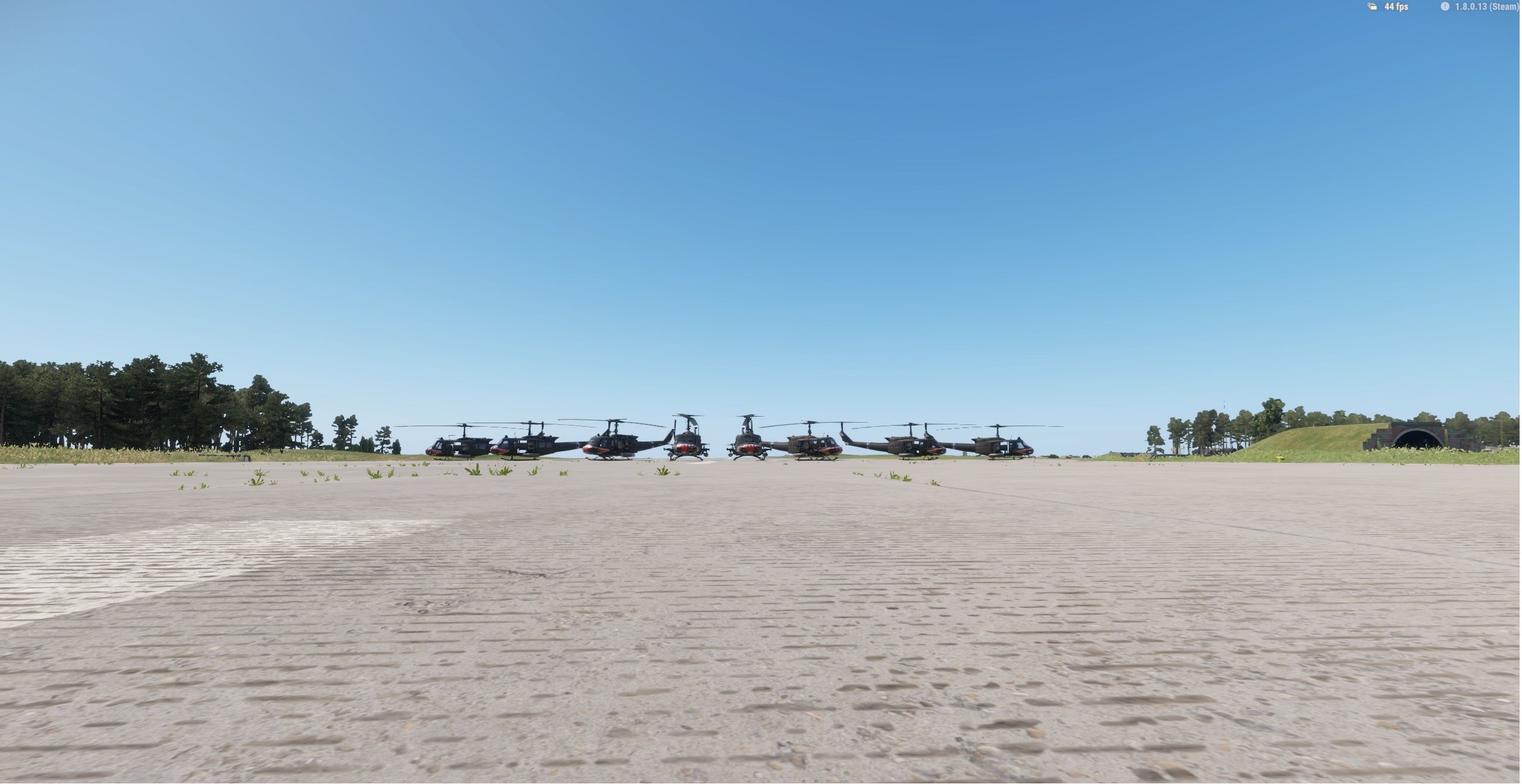 UH-1H Heavy Hog Gunships - I preview