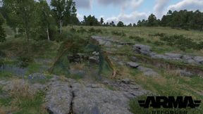 Camo Nets with Vegetation