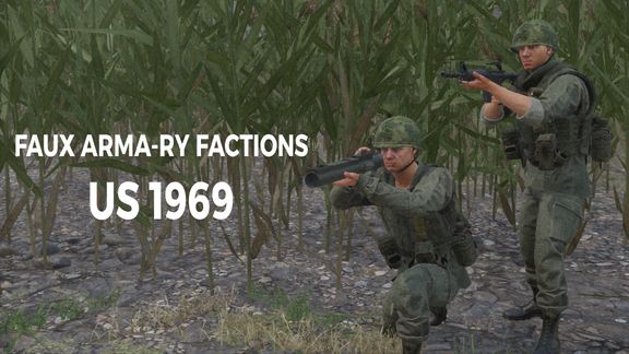 FAUX ARMA-RY FACTIONS US 1969
