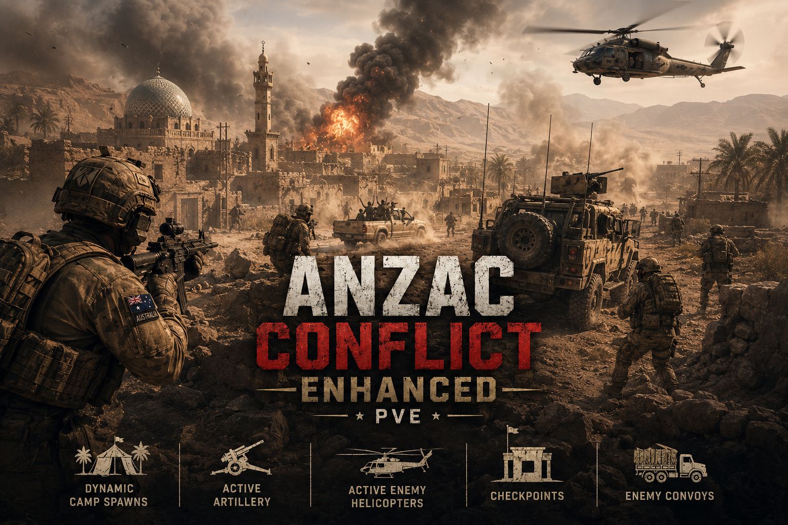 Anizay - ANZAC Conflict Enhanced