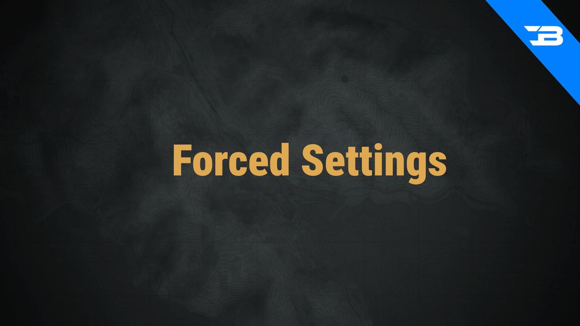 ForcedSettings
