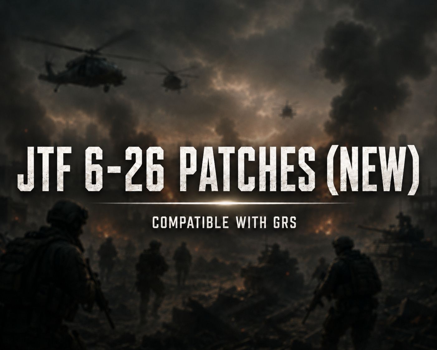 JTF 6-26 Patches NEW preview