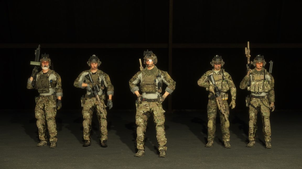 Task Force Vanguard Uniforms