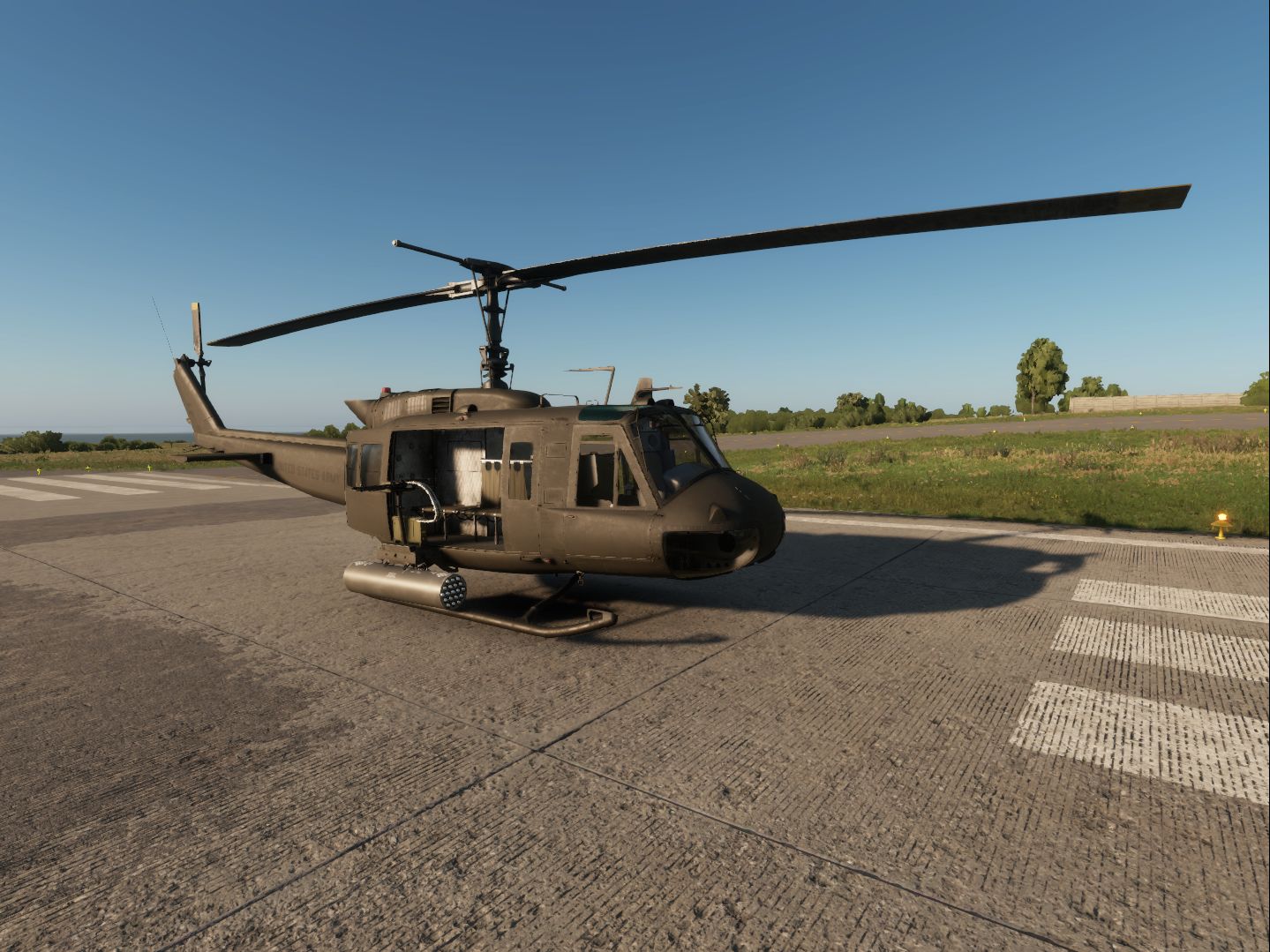 Huey gunship M261 Rocket-pod