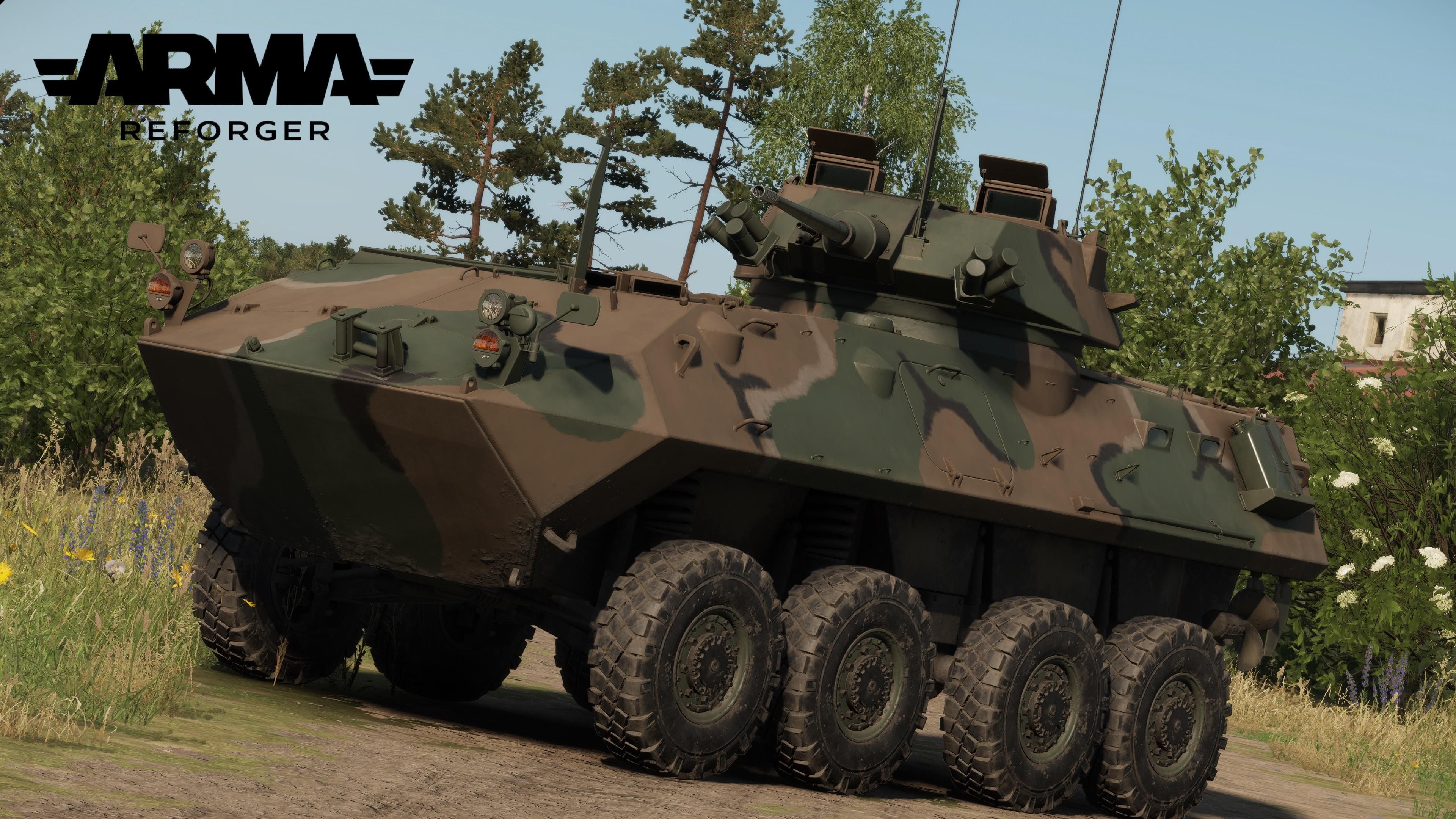 Armored Vehicle Variable Zoom