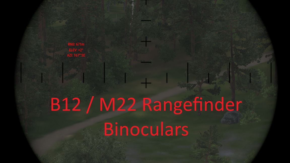 B12 M22 Rangefinder Binoculars