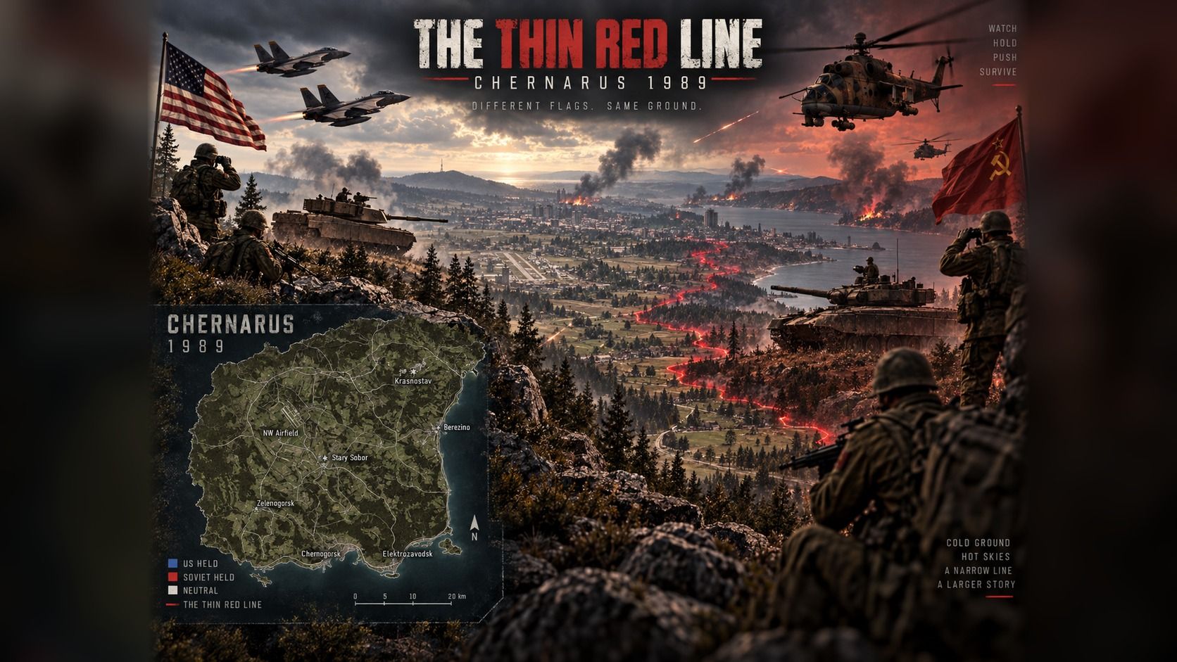 The Thin Red Line - Chernarus PvE