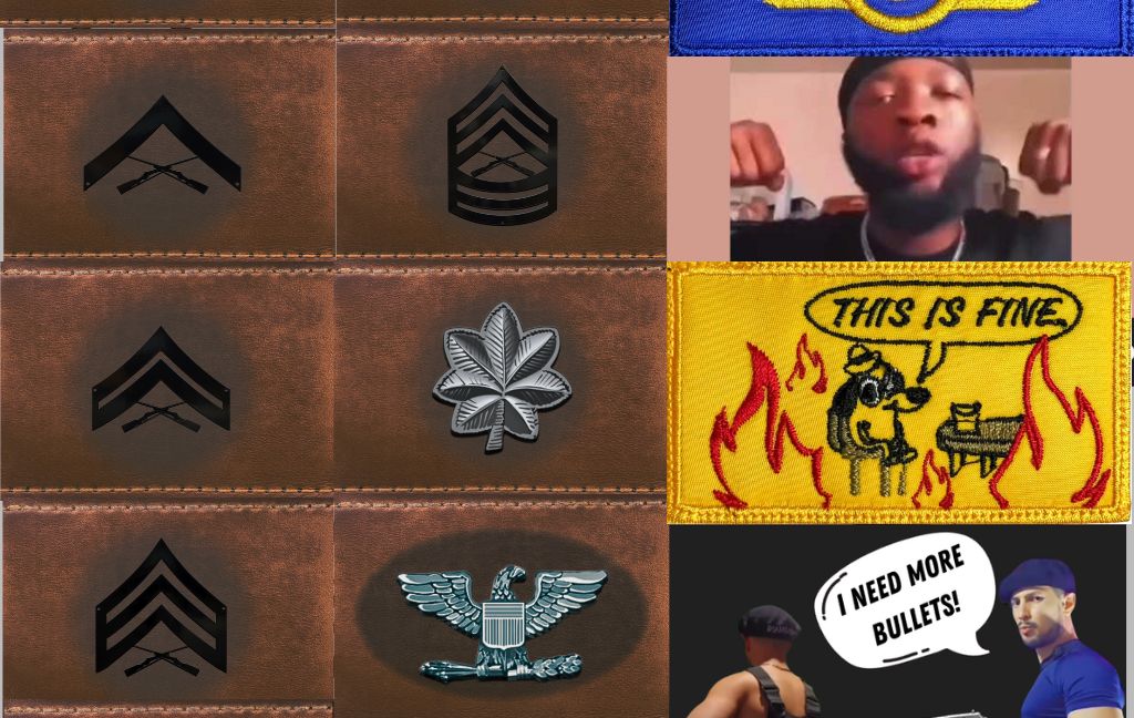USMC Rank Patches by DG 4MMR