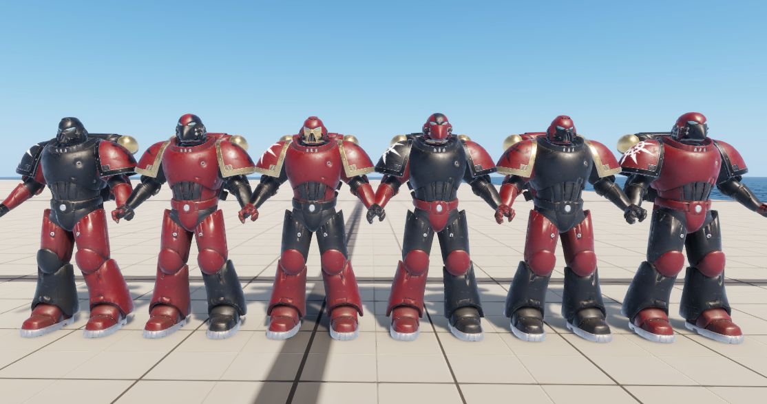40K Red Corsairs preview