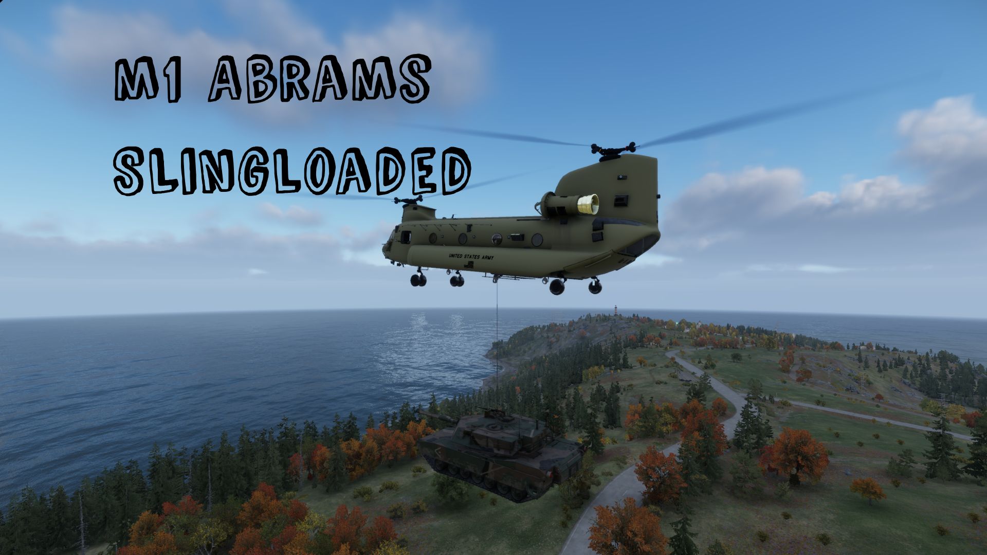M1 Abrams Slingloaded