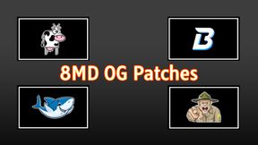 8MD OG Members Patches