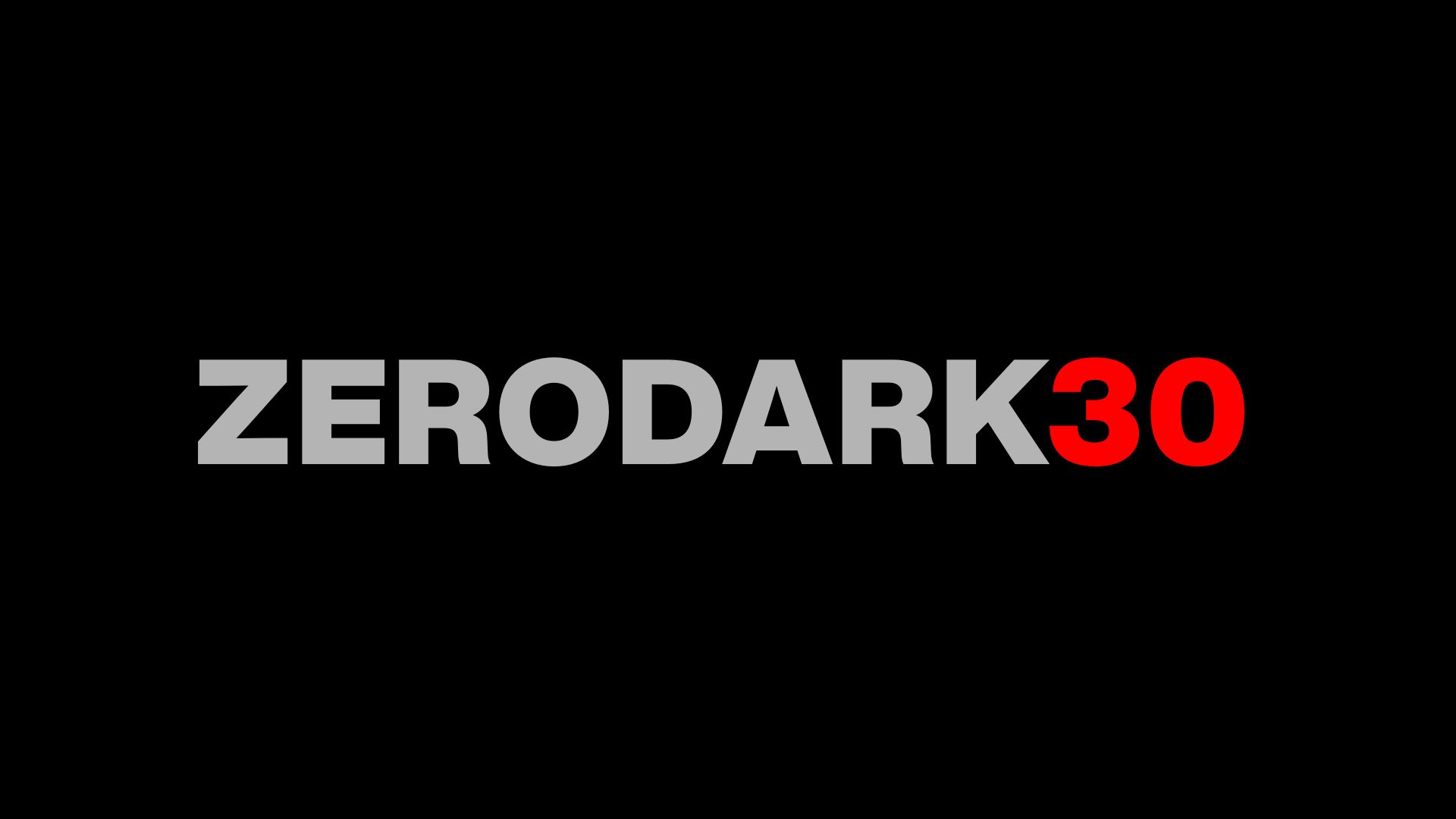 ZERODARK30 ARMA MEDIA