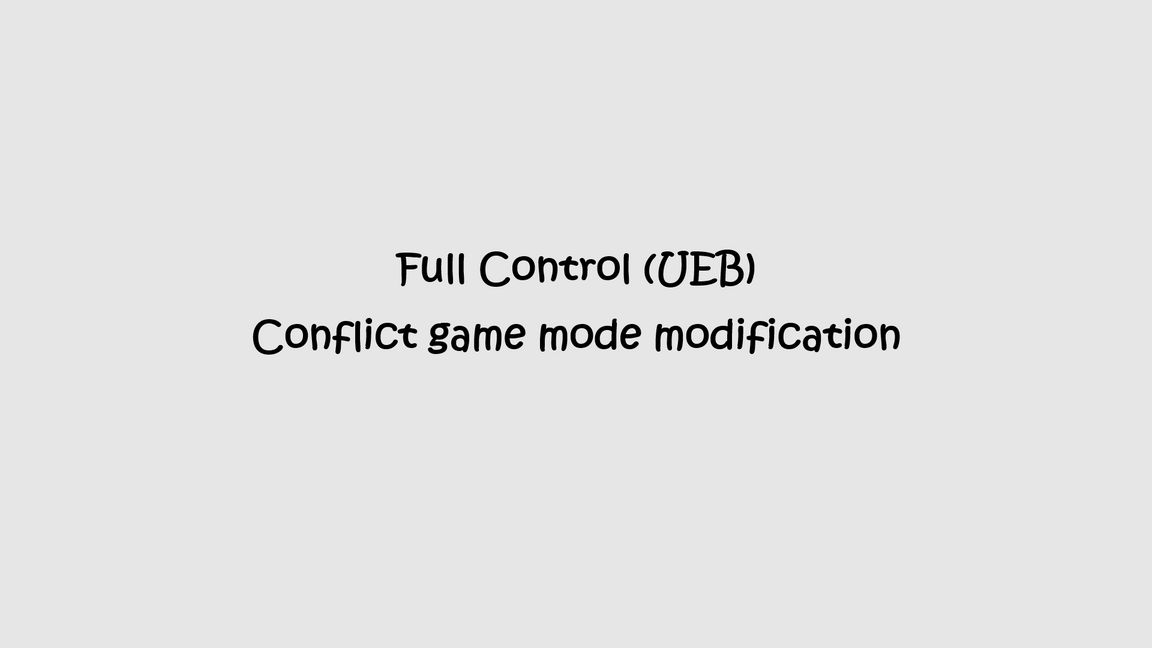 Full Control - UEB