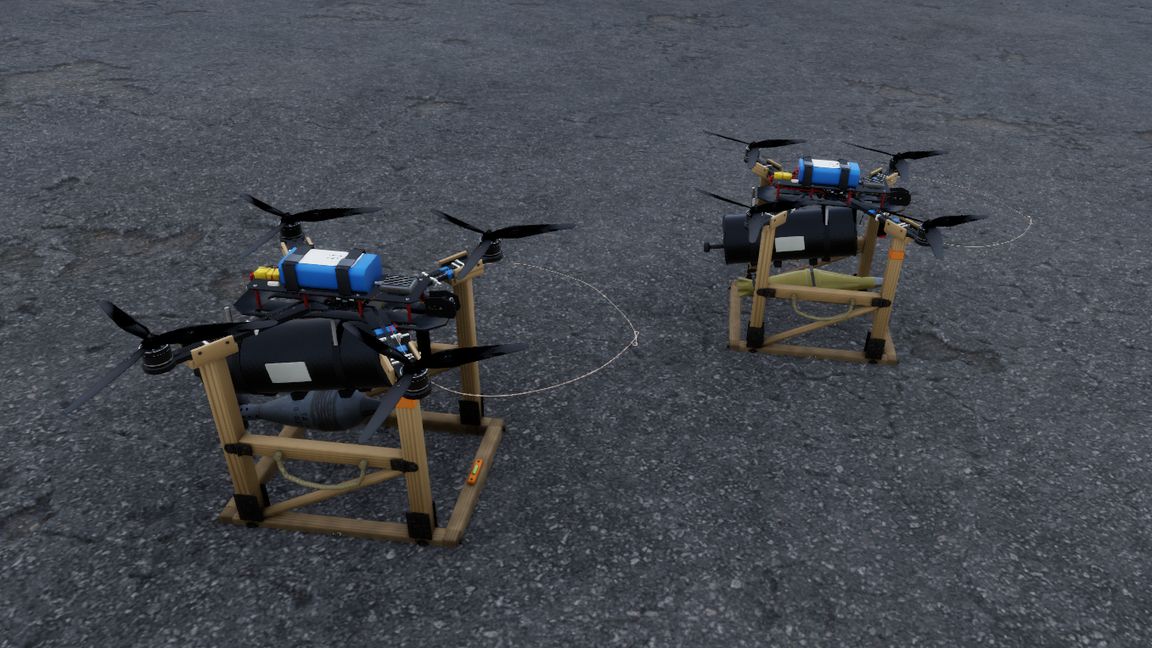 Fiber Optic FPV Drones