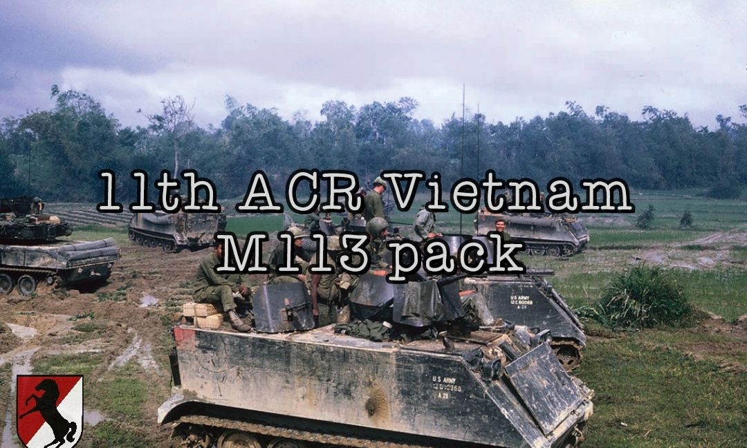 11th ACR Vietnam M113 Pack.