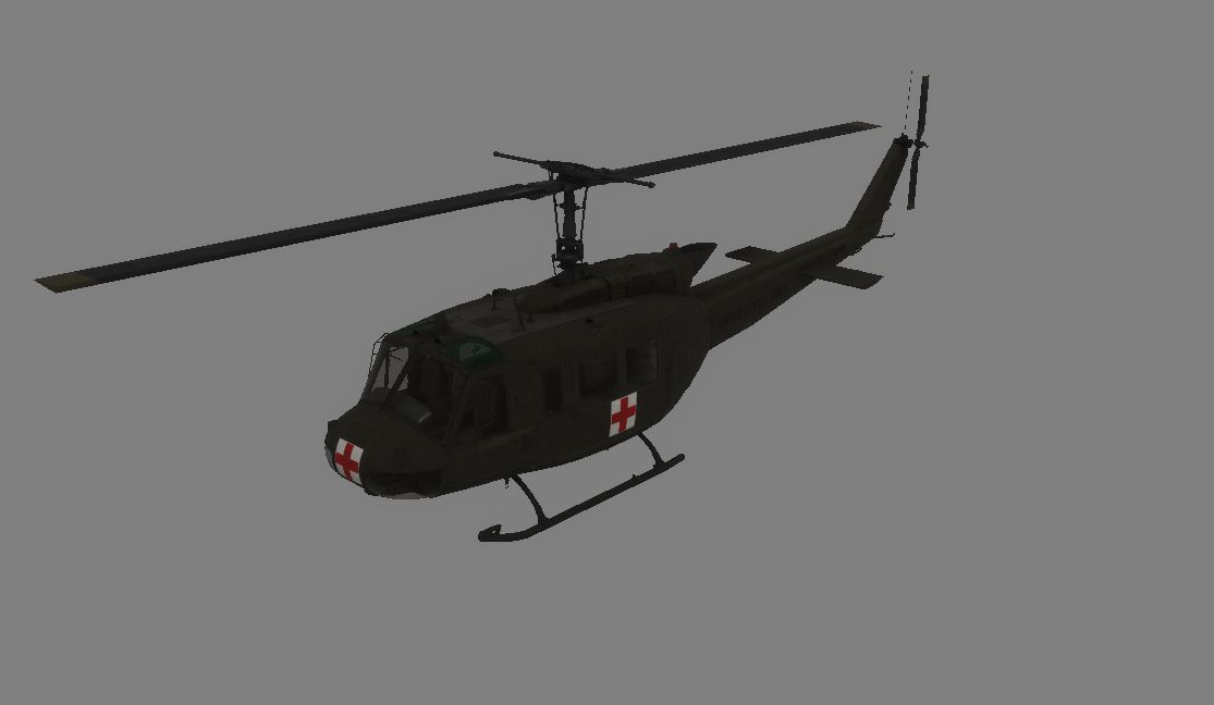 Basic Medevac Huey