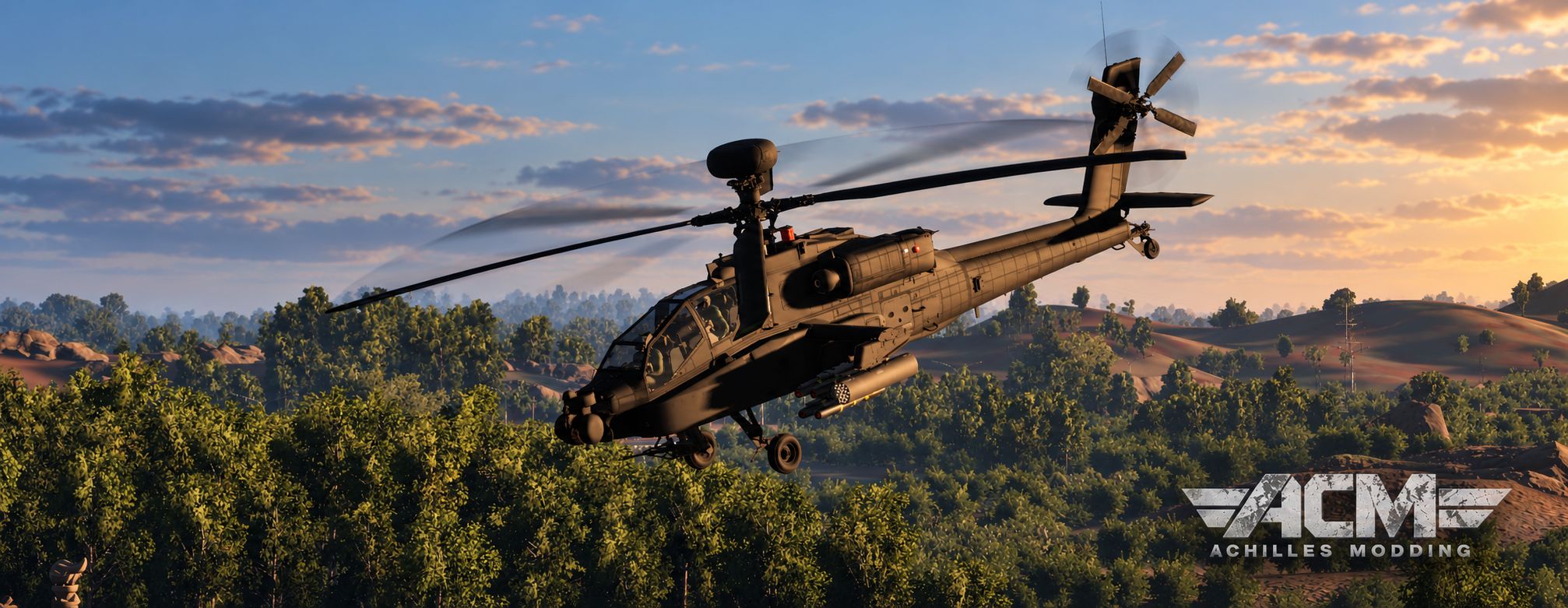Vignette du mod ACM AH-64D